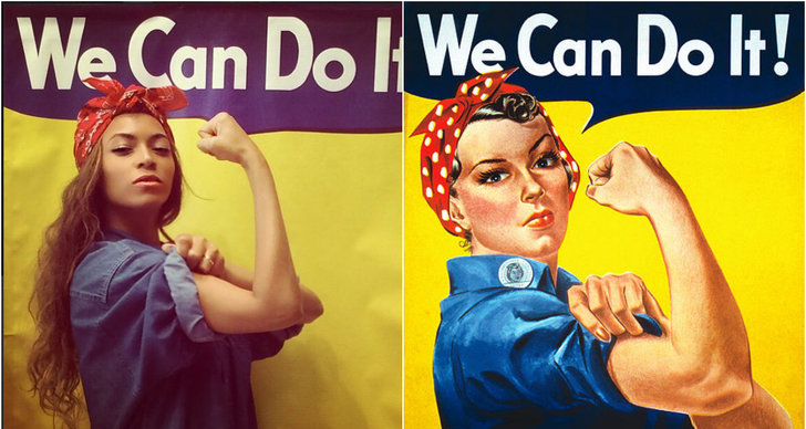 Feminism, Beyoncé Knowles-Carter, We can do it, instagram